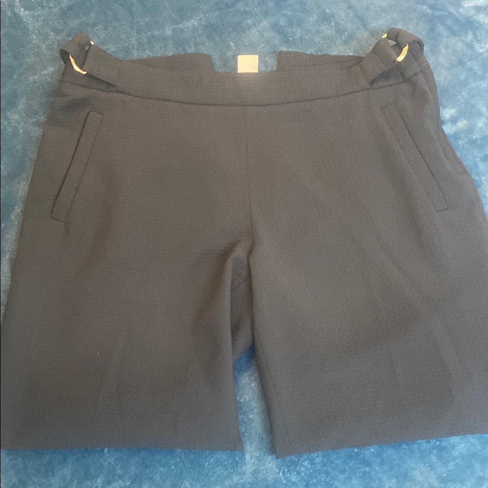 H&M Navy Blue Trousers, Size 8